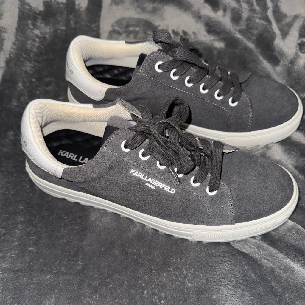Karl Lagerdiel Grey Shoes